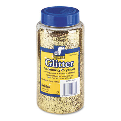 GLITTER;SPECTRA;16OZ;GOLD